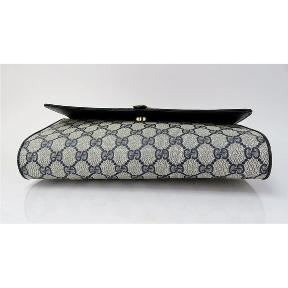 Gucci Monogram Black and Cream Crossbody Bag - Picture 5 of 16